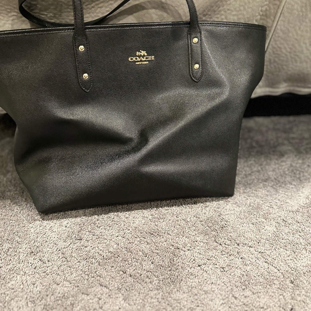 Coach Black Tote Bag